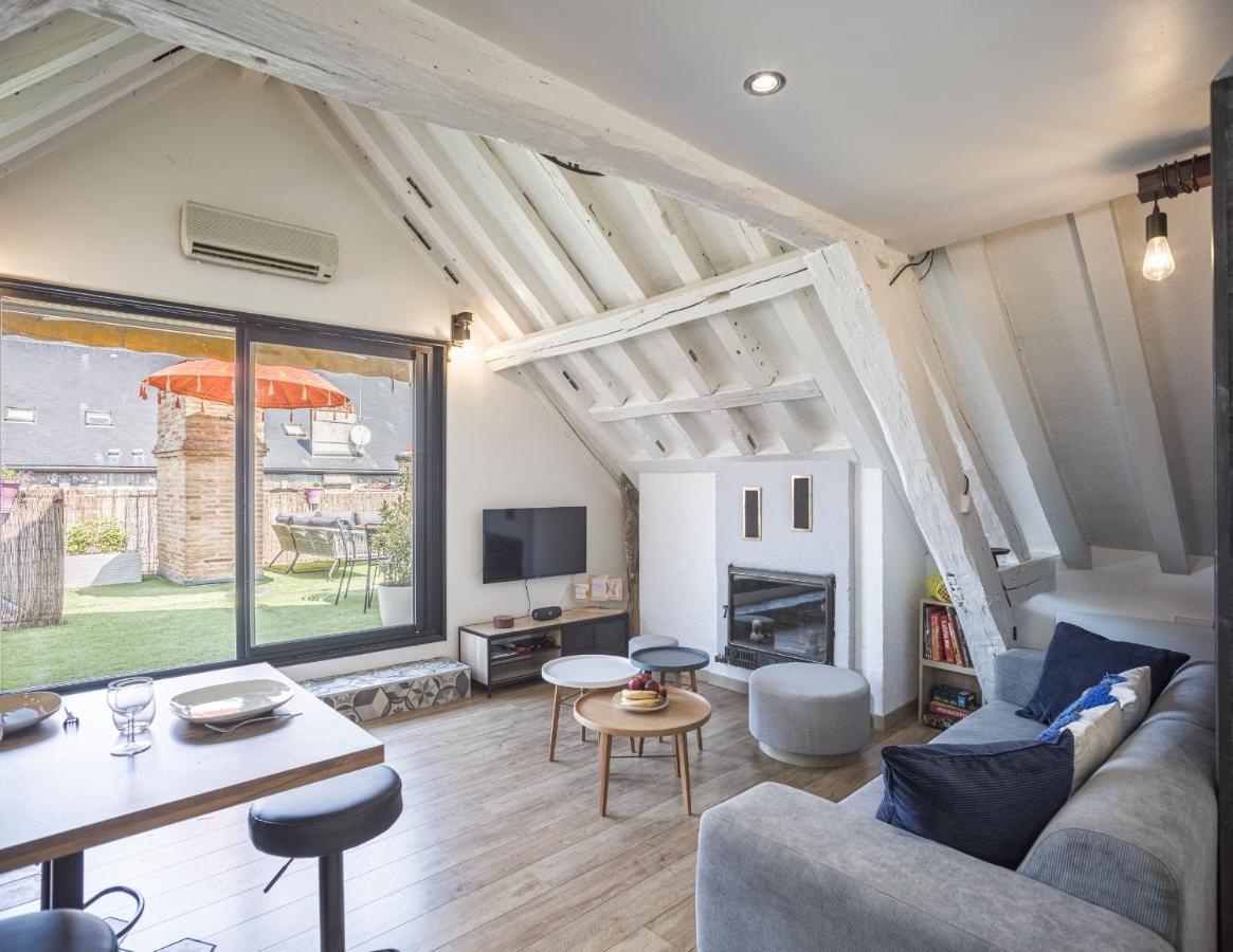 Le Rooftop - Vue Cathedrale - Climatisation Troyes Exterior foto